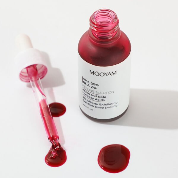 MOOYAM AHA Fruit Acid Original Solution Cleans Pores and Softens Cuticles BHA Salicylic Acid Essence Facial Care Essence Manufacturer Wholesale Private Label OEM - Image 2
