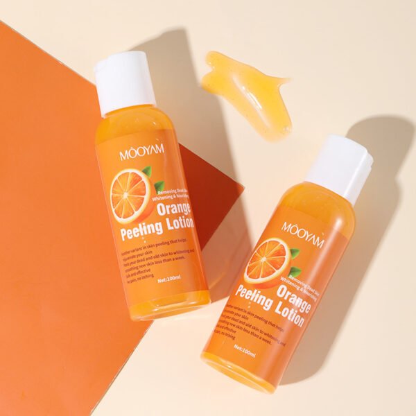 MOOYAM Orange Peel Lotion Peeling Oil Body Lotion Gentle Exfoliating Gel Gel Orange Peeling Lotion Manufacturer Wholesale Private Label OEM - Image 3