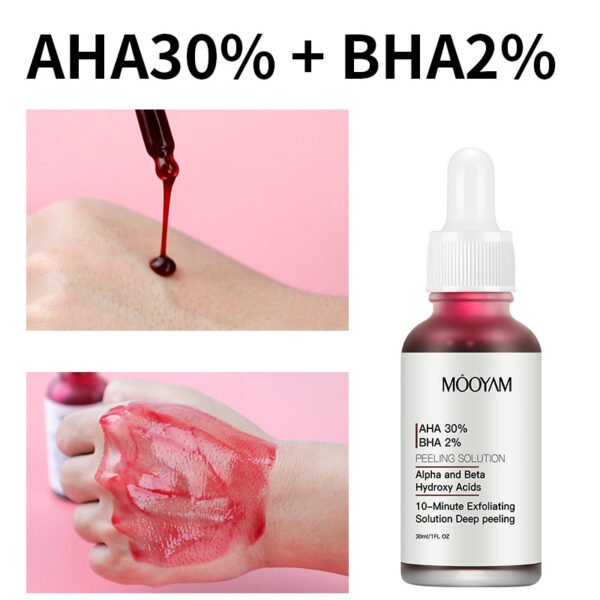 MOOYAM AHA Fruit Acid Original Solution Cleans Pores and Softens Cuticles BHA Salicylic Acid Essence Facial Care Essence Manufacturer Wholesale Private Label OEM