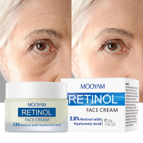 MOOYAM Hyaluronic Acid Retinol Retinol Cream Anti-wrinkle Anti-aging Firming Essence Cream Retinol Cream Manufacturer Wholesale Private Label OEM - Image 3