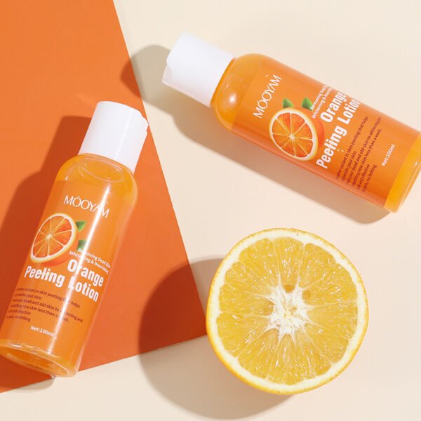 MOOYAM Orange Peel Lotion Peeling Oil Body Lotion Gentle Exfoliating Gel Gel Orange Peeling Lotion Manufacturer Wholesale Private Label OEM - Image 4