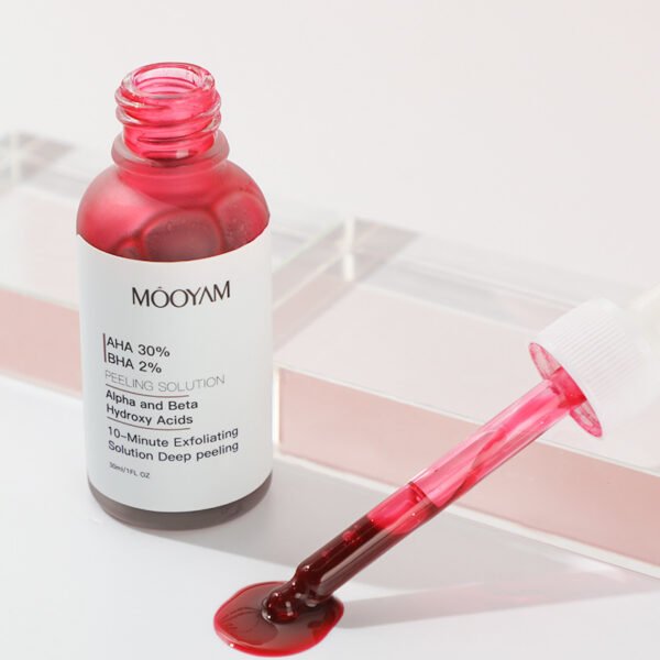 MOOYAM AHA Fruit Acid Original Solution Cleans Pores and Softens Cuticles BHA Salicylic Acid Essence Facial Care Essence Manufacturer Wholesale Private Label OEM - Image 4