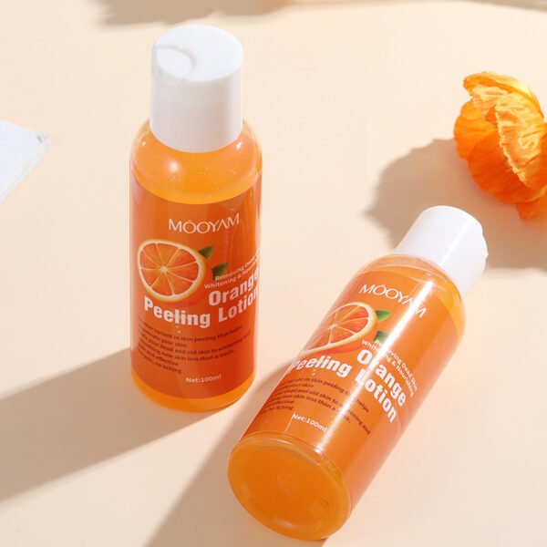 MOOYAM Orange Peel Lotion Peeling Oil Body Lotion Gentle Exfoliating Gel Gel Orange Peeling Lotion Manufacturer Wholesale Private Label OEM - Image 5
