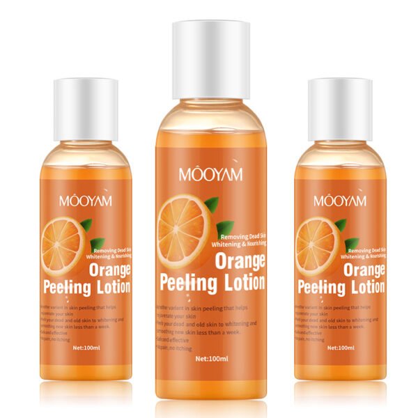 MOOYAM Orange Peel Lotion Peeling Oil Body Lotion Gentle Exfoliating Gel Gel Orange Peeling Lotion Manufacturer Wholesale Private Label OEM - Image 6
