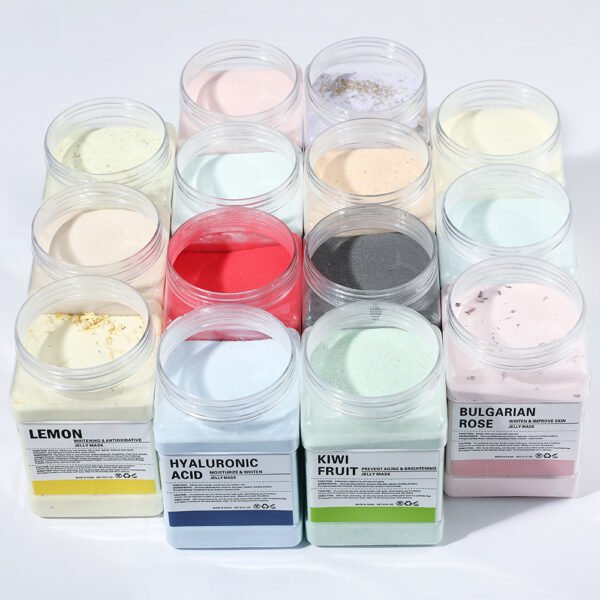 MOOYAM Beauty Salon Soft Mask Powder Jar Moisturizing Mint Chamomile Rose Petal Soft Mask Crystal Jelly Mask Factory Wholesale Private Label OEM - Image 5