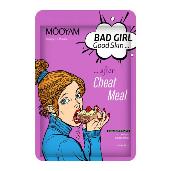 MOOYAM Niacinamide Mask Hydrating Hyaluronic Acid Mask BAD GIRL Series Red Ginseng Honey Bamboo Charcoal Mask Manufacturer Wholesale Private Label OEM - Image 7