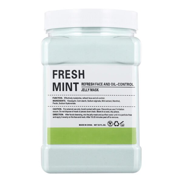 MOOYAM Beauty Salon Soft Mask Powder Jar Moisturizing Mint Chamomile Rose Petal Soft Mask Crystal Jelly Mask Factory Wholesale Private Label OEM - Image 9
