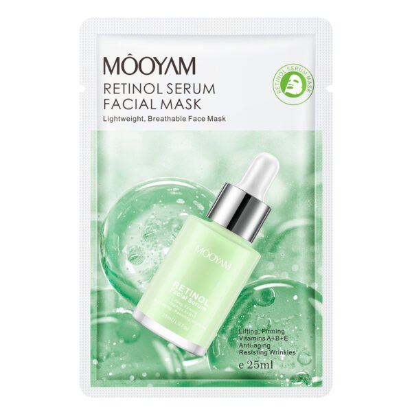 MOOYAM 24K Gold Snail Retinol Essence Mask Moisturizing VC Hyaluronic Acid Collagen Mask Factory Wholesale Private Label OEM - Image 11