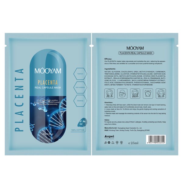 MOOYAM Collagen Mask Snail Pearl Mask Hydrating and Moisturizing Sheep Placenta Hyaluronic Acid Caviar Mask Manufacturer Wholesale Private Label OEM - Image 11