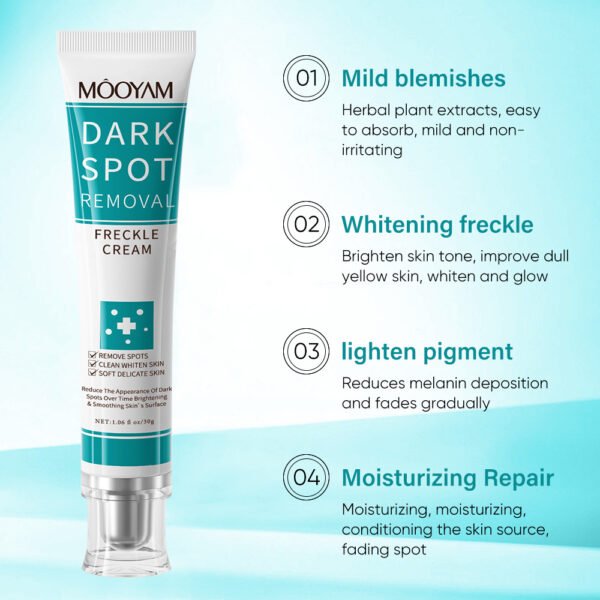 MOOYAM DARK SPOT REMOVAL CREAM WHITENING F RECKLE CREAM Factory Wholesale OEM Private Label - Image 5