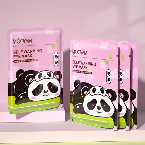 MOOYAM Steam Eye Mask Blackout Heating Eye Mask Relieve Eye Fatigue Hot Compress Eye Mask Disposable Heating Hot Compress Eye Mask Manufacturer Wholesale OEM Private Label - Image 4