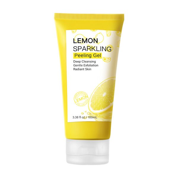 MOOYAM Lemon Exfoliating Gel Face Deep Cleansing Gel Gentle Exfoliating Scrub Facial Mud Scrub Factory Wholesale OEM Private Label - Image 6