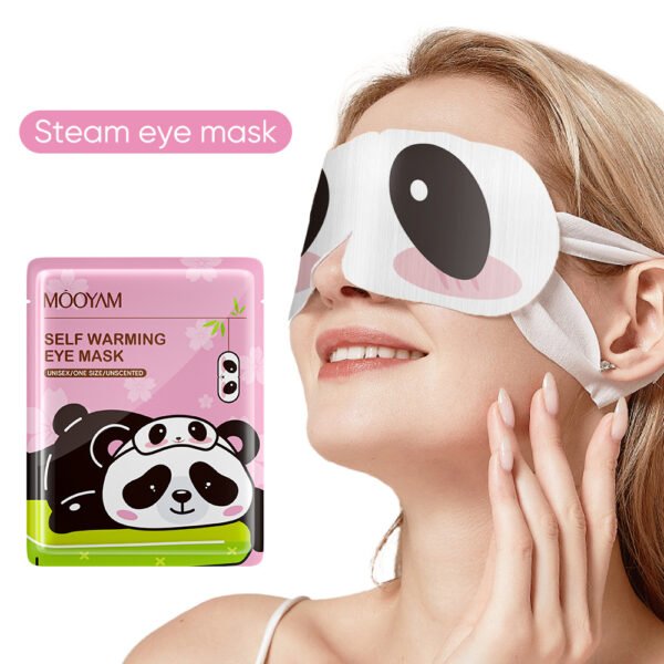 MOOYAM Steam Eye Mask Blackout Heating Eye Mask Relieve Eye Fatigue Hot Compress Eye Mask Disposable Heating Hot Compress Eye Mask Manufacturer Wholesale OEM Private Label - Image 6