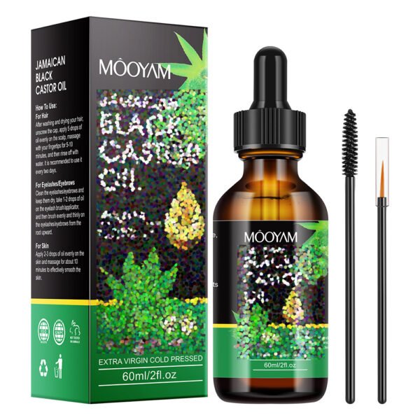 MOOYAM Castor Oil Skin Care Massage Base Oil Hair Eyebrow Eyelash Care Organic Castor Oil Factory Wholesale OEM Private Label - Image 7